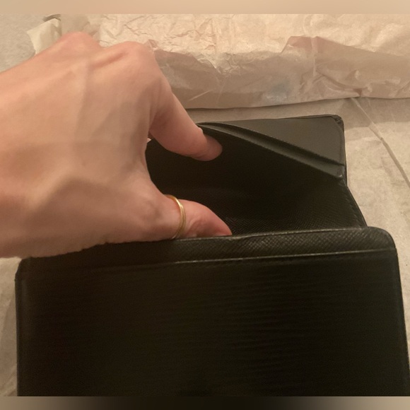 Louis Vuitton Epi Leather Long Wallet–Noir | Vintage Collector Piece | Full Set - Picture 11 of 16